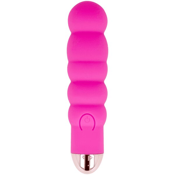 DOLCE VITA - RECHARGEABLE VIBRATOR SIX PINK 7 SPEEDS